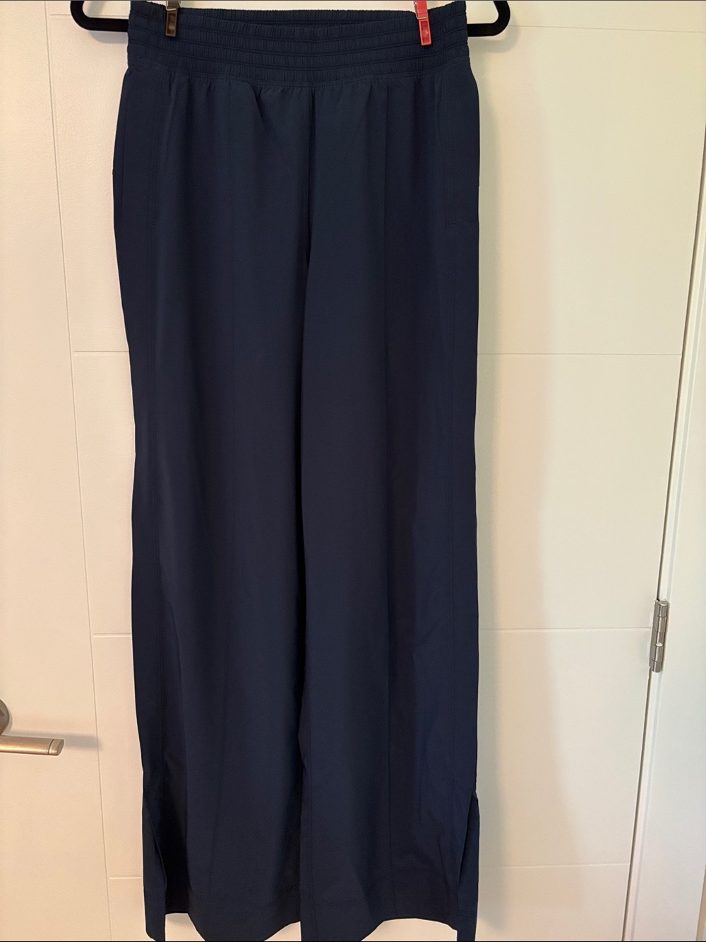 Lululemon Navy Wide Leg Pull-On Pants